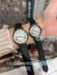 Copy Ronde Must De Cartier Steel Blue Leather Strap Watch Quartz (7)_th.jpg